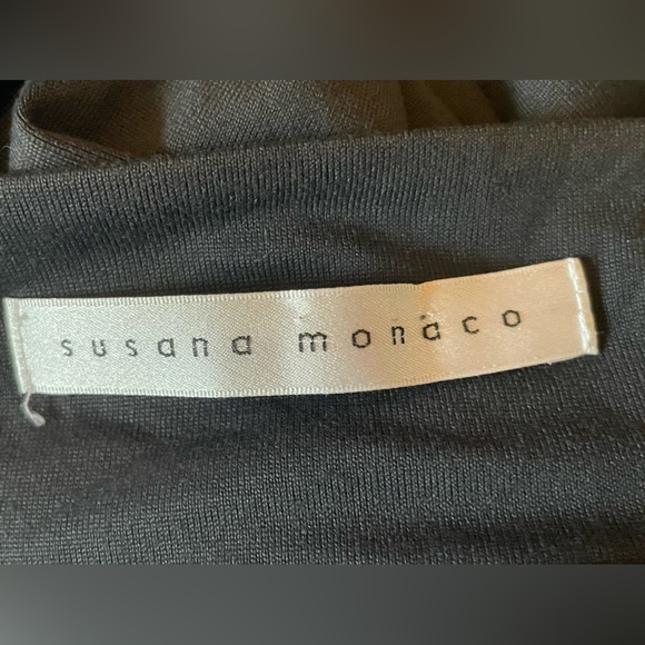 Susana Monaco gathered off shoulder dress - Picture 4 of 5